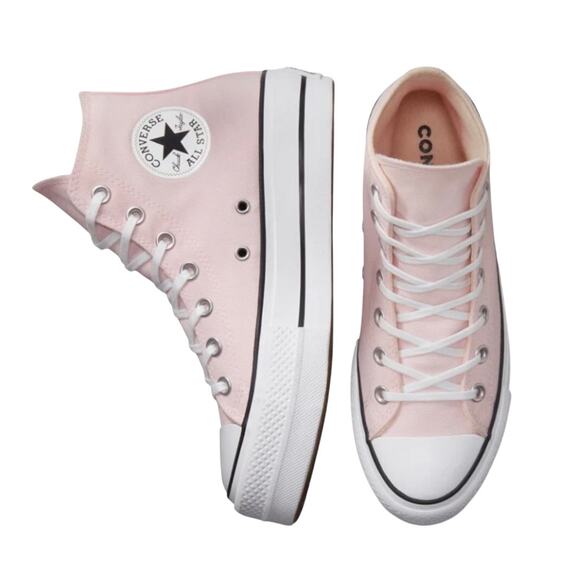 Converse Shoes - Converse Light Pink Platform All Star Hi Shoes size‎ 6